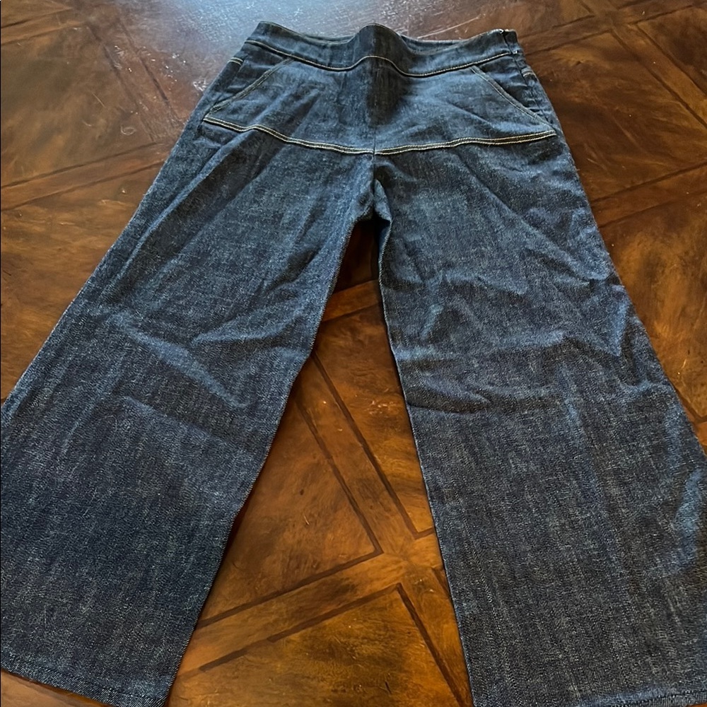 Derek Lam Wide-Leg Cropped Denim